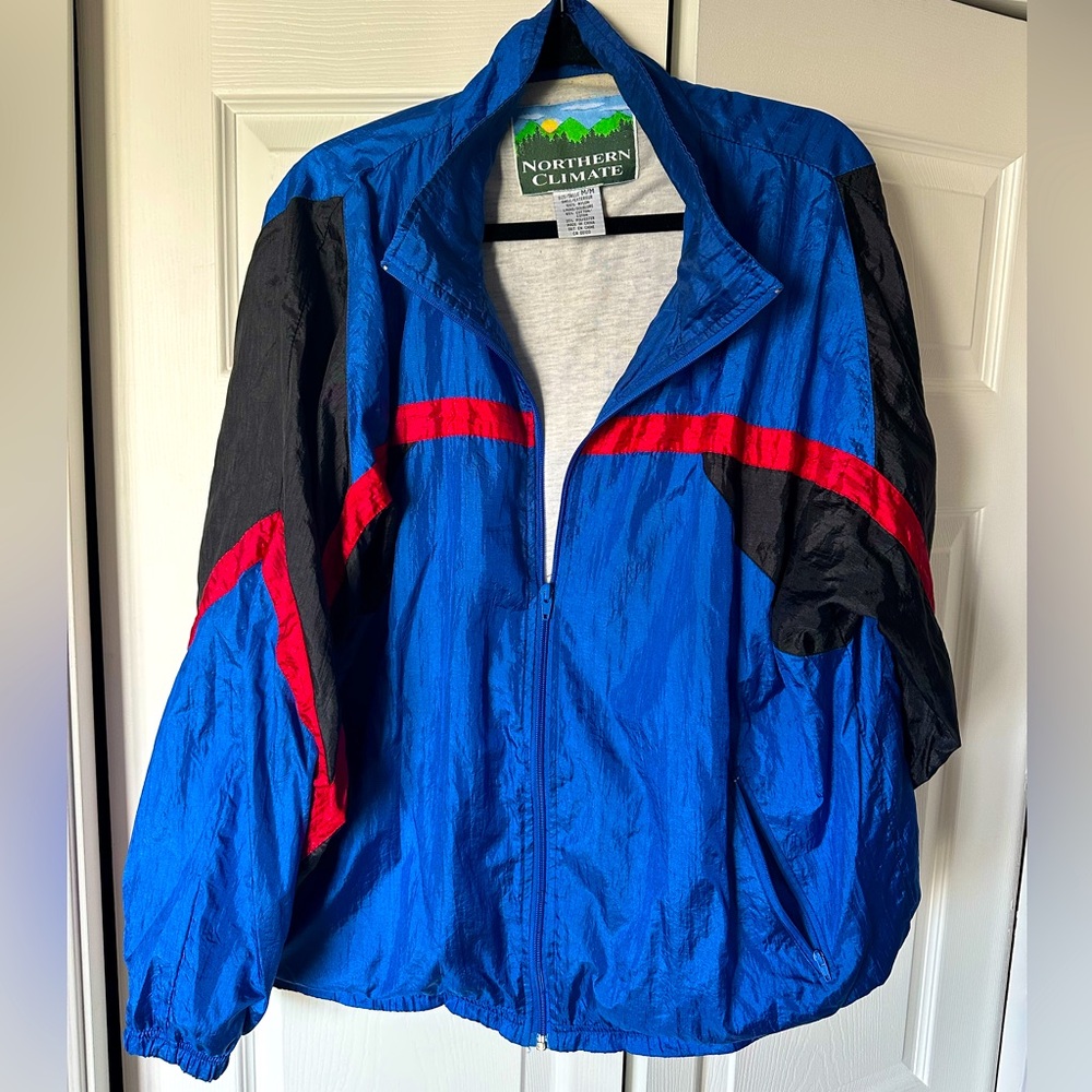 Northern Climate Blue Windbreaker